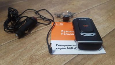 Лот: 8721116. Фото: 1. Радар-детектор Mio MiRad 805. Видеорегистраторы,  радар-детекторы, системы парковки