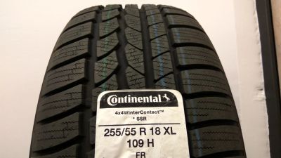 Лот: 18029630. Фото: 1. 255/55R18 Continental 4x4 WinterContact... Шины