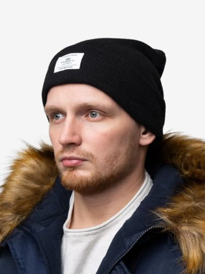 Лот: 25026565. Фото: 1. Шапка Essential Beanie Alpha Industries... Другое (спортивная одежда)