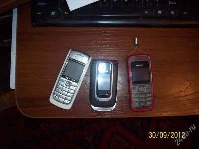Лот: 2138010. Фото: 1. Nokia 3шт. Кнопочные мобильные телефоны