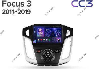 Лот: 20758103. Фото: 1. Магнитола Teyes CC3L Ford Focus... Автомагнитолы