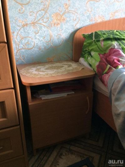 Лот: 9677947. Фото: 1. тумба при кроватная. Тумбы