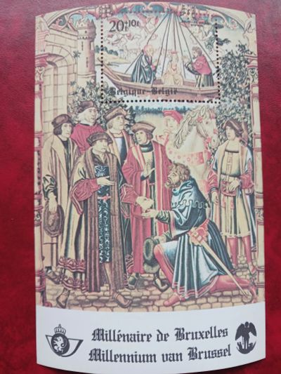 Лот: 21994555. Фото: 1. Бельгия. 1000 лет Брюсселю. Марки