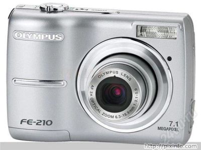 Лот: 708961. Фото: 1. Цифровой фотоаппарат olimpys fe-210. Цифровые компактные