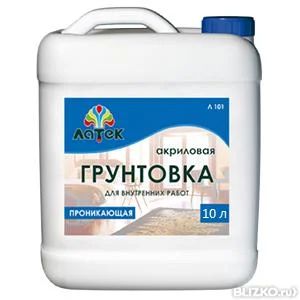 Лот: 3645224. Фото: 1. Грунтовка для внутренних работ... Краски, лаки, растворитель
