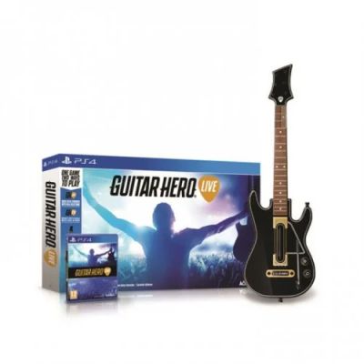 Лот: 6911250. Фото: 1. Guitar Hero Live Bundle .Гитара... Аксессуары для игровых приставок, консолей, геймпады