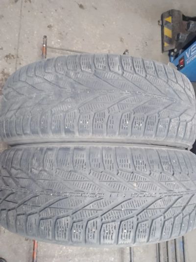 Лот: 24696486. Фото: 1. 2шт 225-65-17 Nokian Hakkapeliitta... Шины