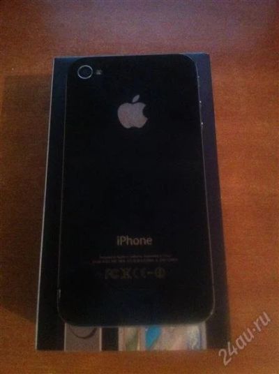 Лот: 2268787. Фото: 1. Iphone 4 32gb Черный Simfree. Смартфоны