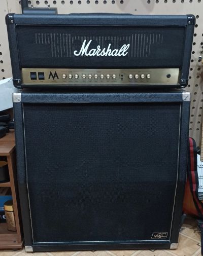 Лот: 21600703. Фото: 1. Marshall MA100H ламповый гитарный... Гитарные эффекты и комбоусилители