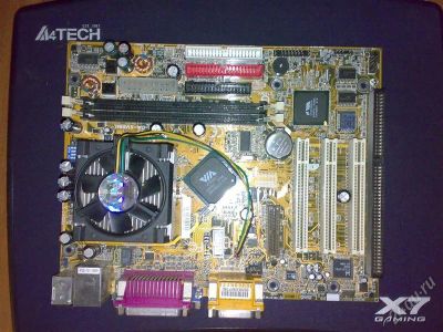 Лот: 2791609. Фото: 1. Материнская плата GigaByte GA-6VEML... Материнские платы