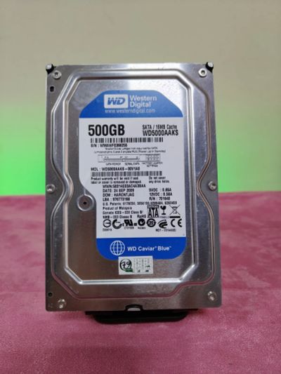 Лот: 24637042. Фото: 1. HDD 500Гб/WD Blue/SATA3/3,5"/7200. Жёсткие диски (HDD)