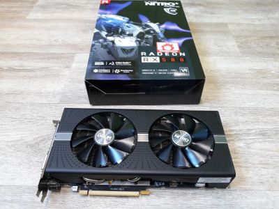 Лот: 11433069. Фото: 1. Saphire RX 580 Nitro+. Видеокарты