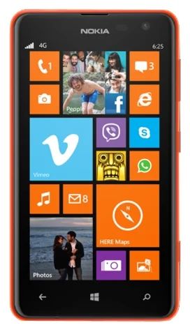 Лот: 4673603. Фото: 1. Nokia Lumia 625 рабочий. Подробности... Смартфоны