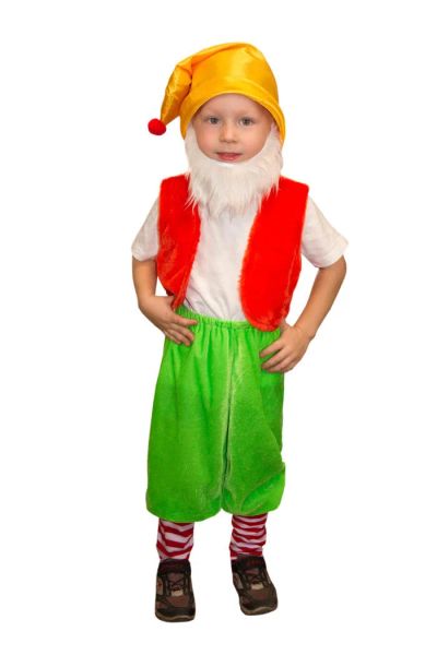 Лот: 10404174. Фото: 1. Детский карнавальный костюм Гномик-1. Детские карнавальные, праздничные костюмы