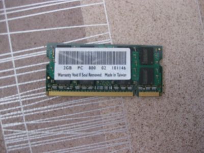 Лот: 5735912. Фото: 1. Оперативная для ноутбука 2 GB... Оперативная память