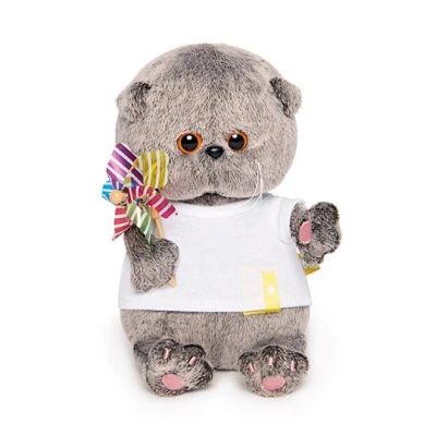 Лот: 11437875. Фото: 1. Басик Baby в футболке с вертушкой... Мягкие
