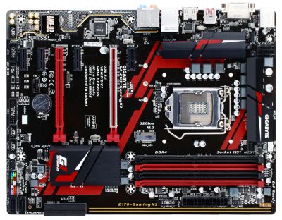 Лот: 21023096. Фото: 1. Материнская плата Gigabyte ga-z170... Материнские платы
