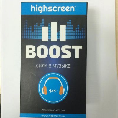 Лот: 8203110. Фото: 1. Коробка highscreen boost 3. Смартфоны