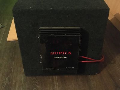Лот: 14629106. Фото: 1. Усилитель supra. Усилители