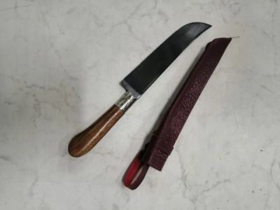 Лот: 20989332. Фото: 1. Пчак с деревянной ручкой , на... Ручные орудия труда