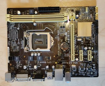 Лот: 22206550. Фото: 1. Материнская плата ASUS H81M-K... Материнские платы