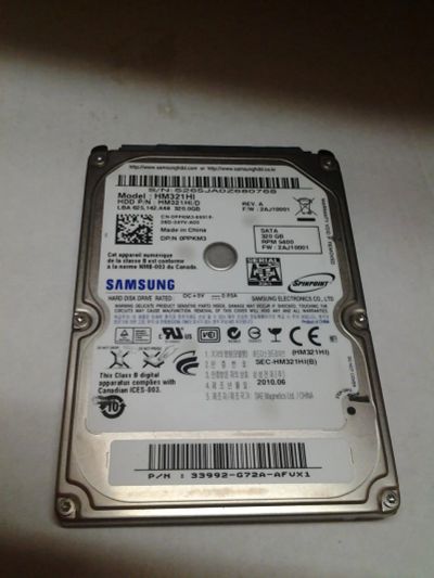 Лот: 6822930. Фото: 1. Жесткий диск SATA 320Gb Samsung... Жёсткие диски