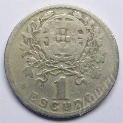 Лот: 74440. Фото: 1. Португалия. 1 эскудо 1927г. Редкость... Европа