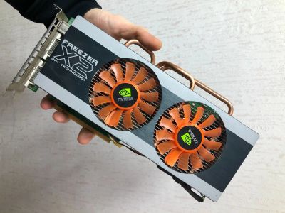 Лот: 17117147. Фото: 1. Видеокарта GTX260. Видеокарты