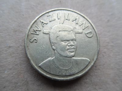 Лот: 10822530. Фото: 1. Свазиленд 1 лилангени 1996. Африка