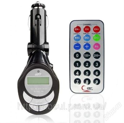 Лот: 853240. Фото: 1. fm модулятор usb+sd/mmc+aux с... Другое (оснащение, оборудование, аксессуары)