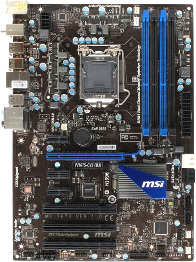 Лот: 19163546. Фото: 1. Материнская плата LGA 1155: MSI... Материнские платы