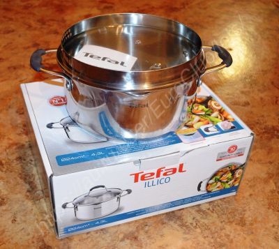 Лот: 11652669. Фото: 1. Кастрюля Tefal illico 4,3 литра... Кастрюли