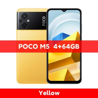 Лот: 19808755. Фото: 1. Смартфон Poco M5 4\64Гб \Yellow... Смартфоны
