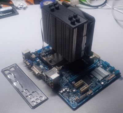 Лот: 25384303. Фото: 1. Комплект i7-3770 + Gigabyte GA-H61M-DS2... Комплекты запчастей