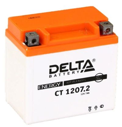 Лот: 15642249. Фото: 1. Аккумулятор DELTA CT 1207 7 Ач. Аккумуляторы