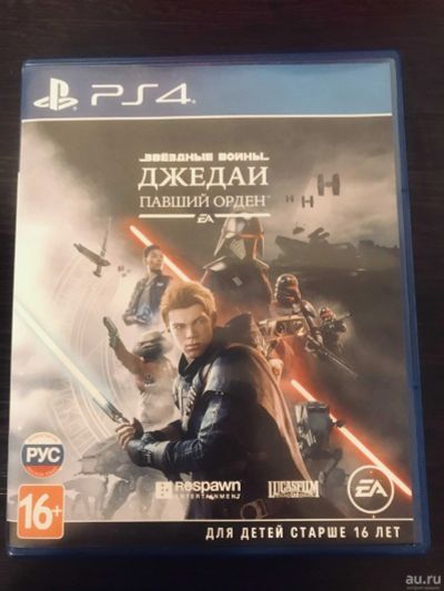 Лот: 17156352. Фото: 1. Звёздные войны Джедаи: Павший... Игры для консолей
