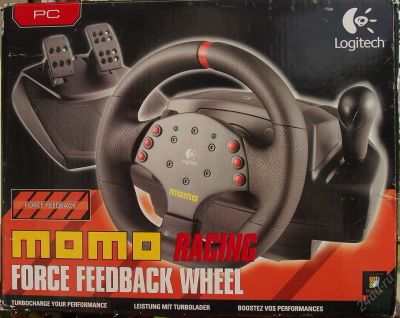 Лот: 5949788. Фото: 1. Руль Logitech momo Racing Force... Рули, джойстики
