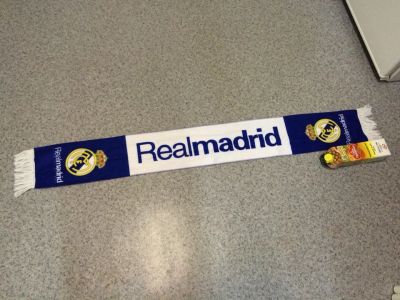 Лот: 6582089. Фото: 1. Шарф Real Madrid. Для фанатов... Шарфы, платки