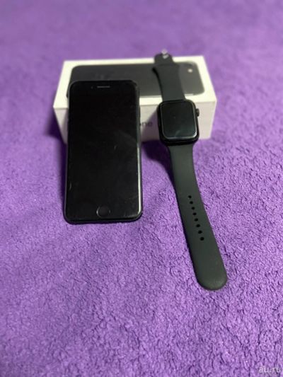 Лот: 17627823. Фото: 1. Apple iPhone 7 Black 32 Gb+ Apple... Смартфоны
