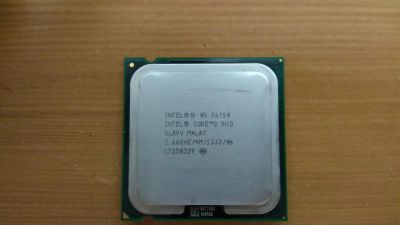 Лот: 11009977. Фото: 1. Intel Core 2 Duo E6750 (4M Cache... Процессоры