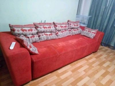 Лот: 10976282. Фото: 1. Диван с тканью антикоготь. Раскладывается. Диваны