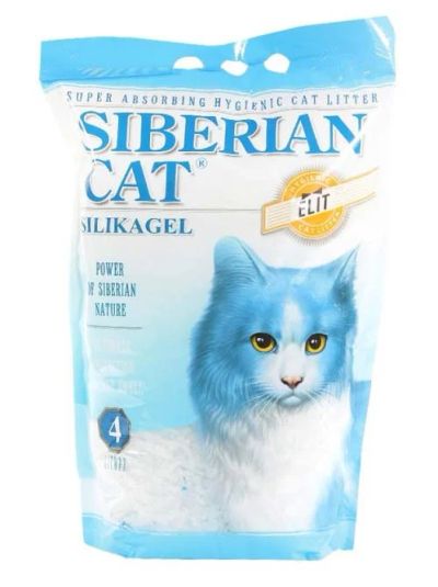 Лот: 10893242. Фото: 1. Сибирская кошка Siberian Cat Силикагелевый... Миски, лотки, наполнители