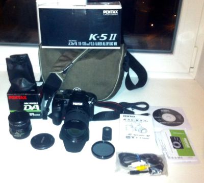 Лот: 4941087. Фото: 1. Pentax k-5 ll +... Цифровые зеркальные