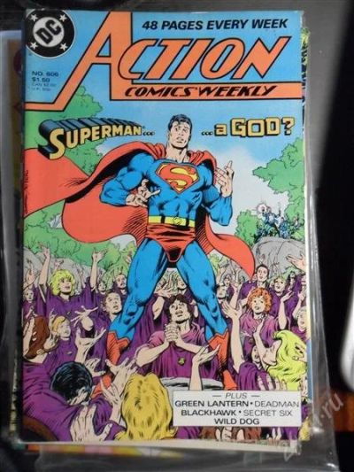 Лот: 1337062. Фото: 1. Комикс "Action Comics 606". Художественная