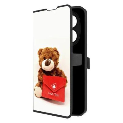 Лот: 25086801. Фото: 1. Чехол Krutoff Eco Book "Медвежонок... Чехлы, бамперы