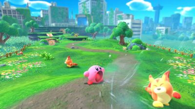 Лот: 19512036. Фото: 1. Kirby and the forgotten land для... Игры для консолей