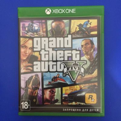 Лот: 7578339. Фото: 1. XBOX ONE: Диск: Игра: GTA 5, Grand... Игры для консолей