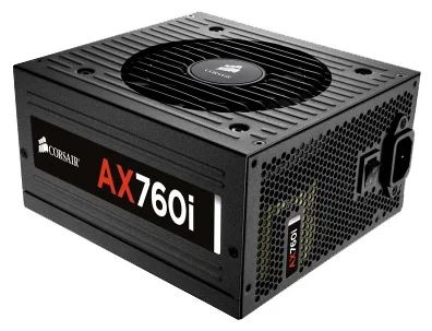 Лот: 5499590. Фото: 1. Corsair AX760 760W Platinum. Корпуса, блоки питания