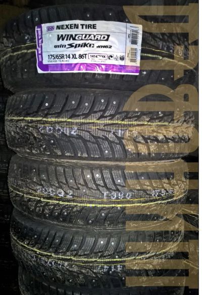 Лот: 6075819. Фото: 1. Шины зимние шипованные 175/65... Шины