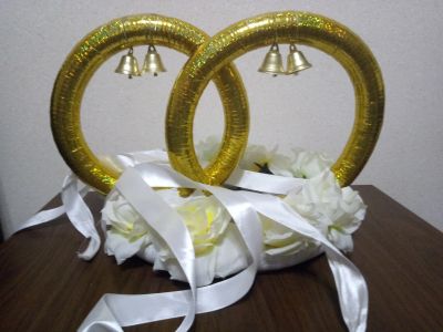 Лот: 11979948. Фото: 1. Свадебные кольца. Свадебная атрибутика и декор
